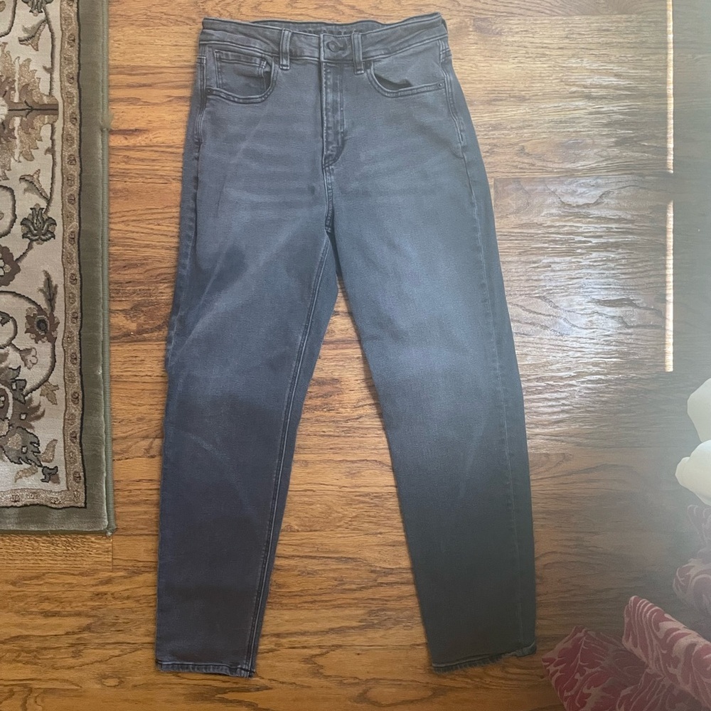 American Eagle Outfitters Black Straight Leg Jeans